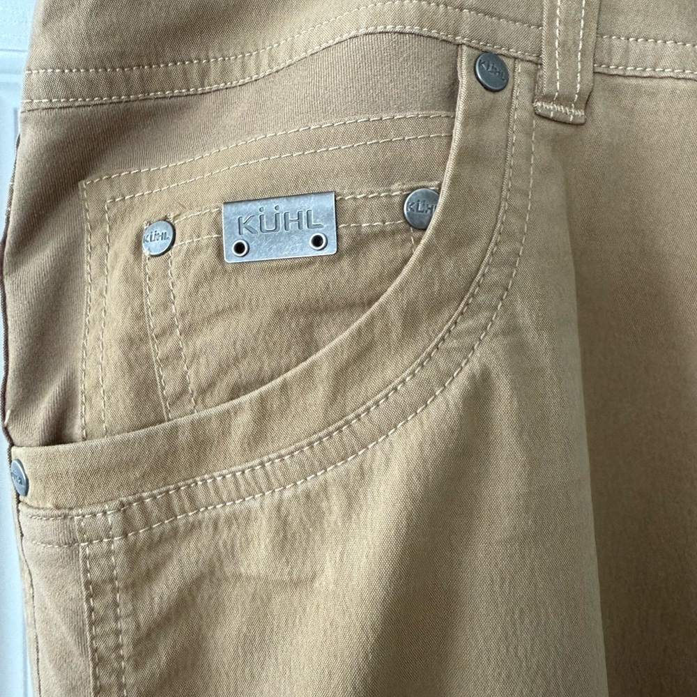 KÜHL Tan Utility Pants - Durable Cotton Blend
